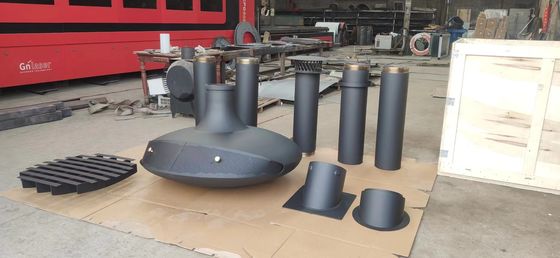 indoor hanging fireplace carbon steel fireplace contemporary suspended stove  for hotels hanging