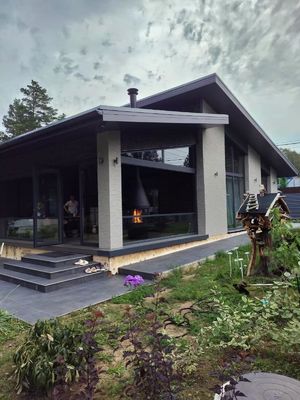 Carbon Steel Round Furniture High Style Luxury  Glass Art Rotating Fireplace Furniture High Grade Black Modern